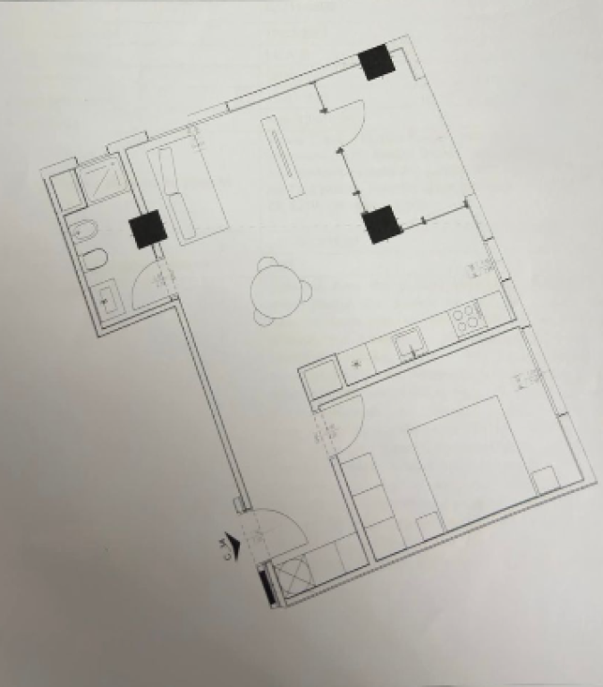SHITET APARTAMENT 1+1 – RIVER PARK, ASTIR