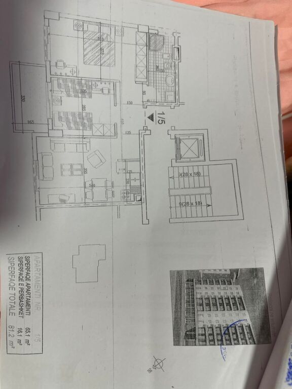 SHITET APARTAMENT 2+1 - ASTIR, TIRANE
