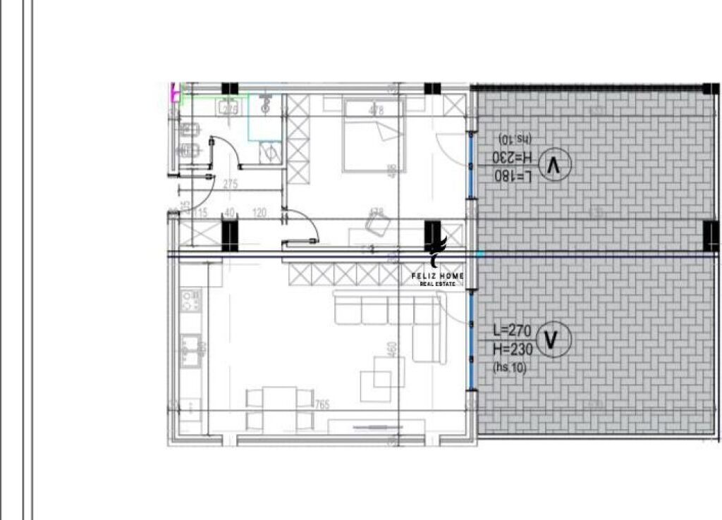VENDESI APPARTAMENTO 1+1 KODRA E DIELLIT 2 210.200 EURO FH-79273