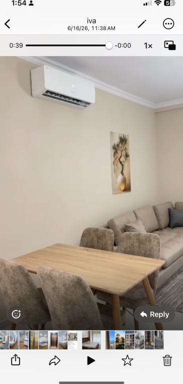 Apartament 1+1 per qera Porta e Gjelber Sauk !