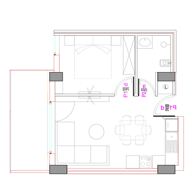 SHITET APARTAMENT 1+1 – REZIDENCA ALBA