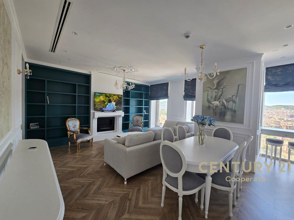 2+1+2 apartment for sale in Downtown One, Tirana