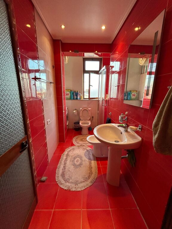 Apartment 1+1 for rent  Address: Opposite Deliorgji Albanet school  5th floor without elevator  Furnished  Price: 40,000 lek