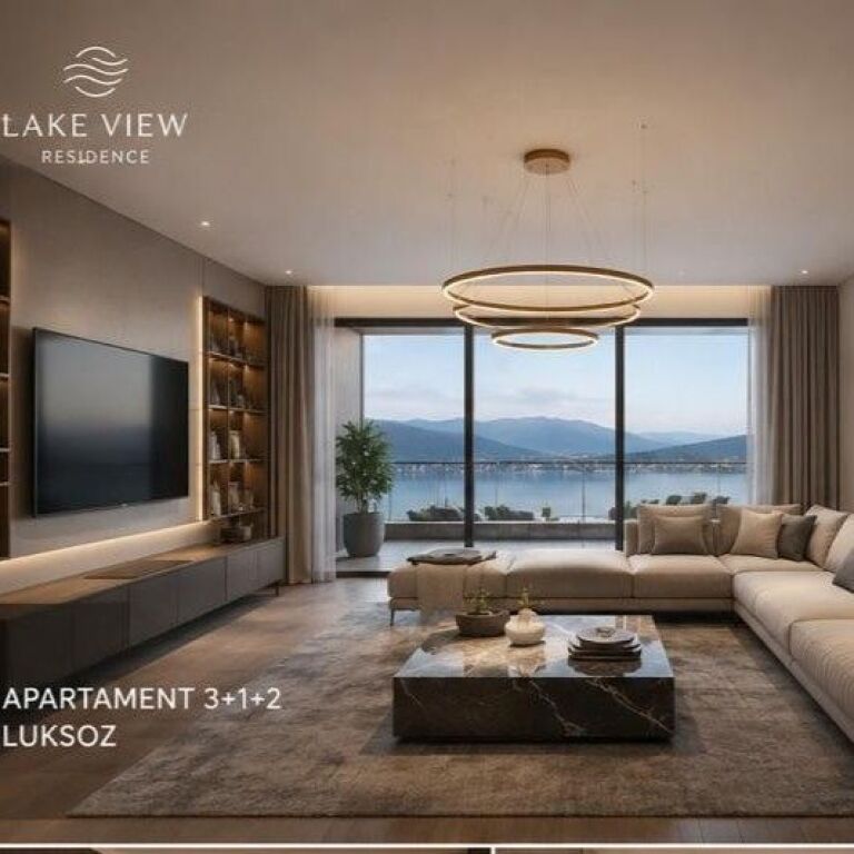 🏆 SHITET APARTAMENT LUKSOZ 3+1+2– LAKE VIEW RESIDENCE