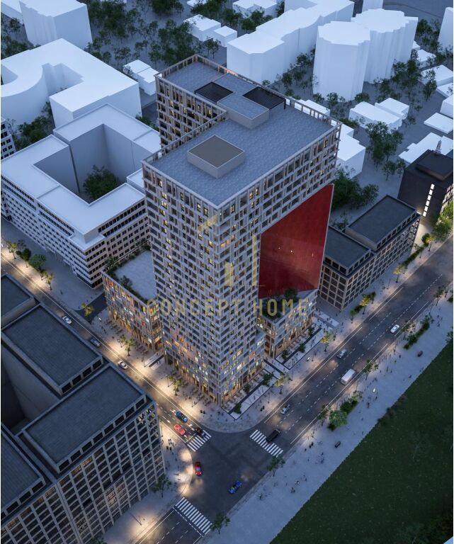 Shesim super apartament 3+1 tek United Towers, Kompleksi Olimpik !!