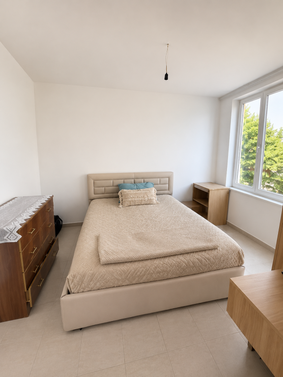 In Xhamllik near Shtraus square, a fully furnished 1+1 apartment is for rent!