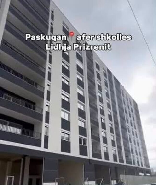 🏡 APARTMENT 1+1 FOR SALE IN PASKUQAN – “LIDHJA E PRIZRENIT” STREET