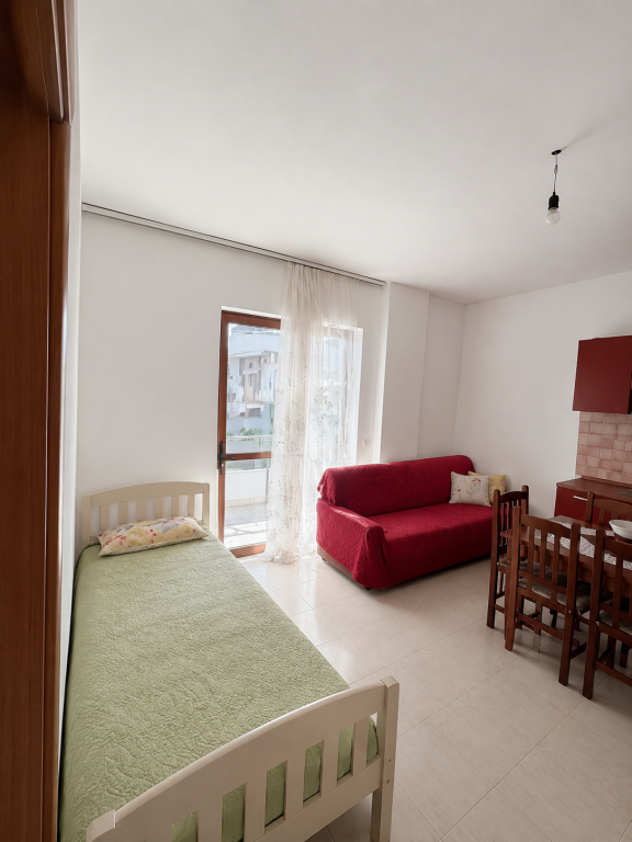 In Xhamllik near Shtraus square, a fully furnished 1+1 apartment is for rent!