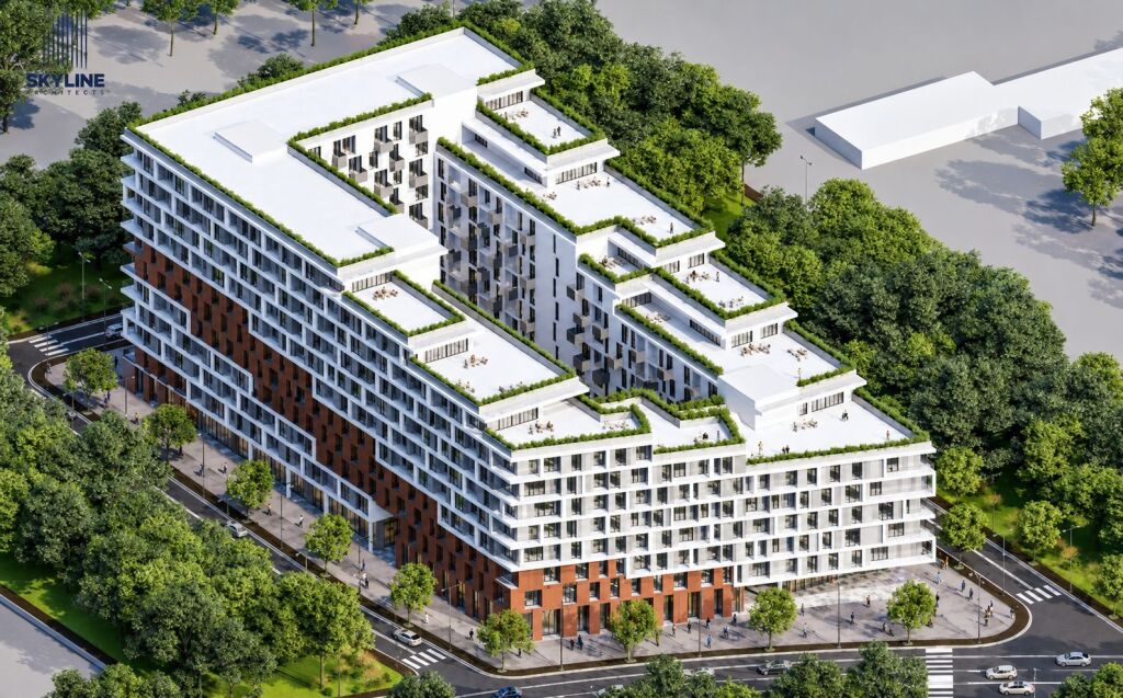 VENDESI APPARTAMENTO 2+1 CON VERANDA SPETTACOLARE – MEI’S GARDEN, CAMPO DELL'AVIAZIONE