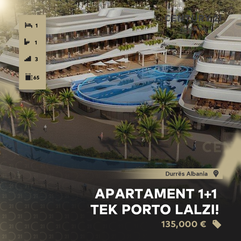 APARTMENT 1+1 FOR SALE IN PORTO LALZI