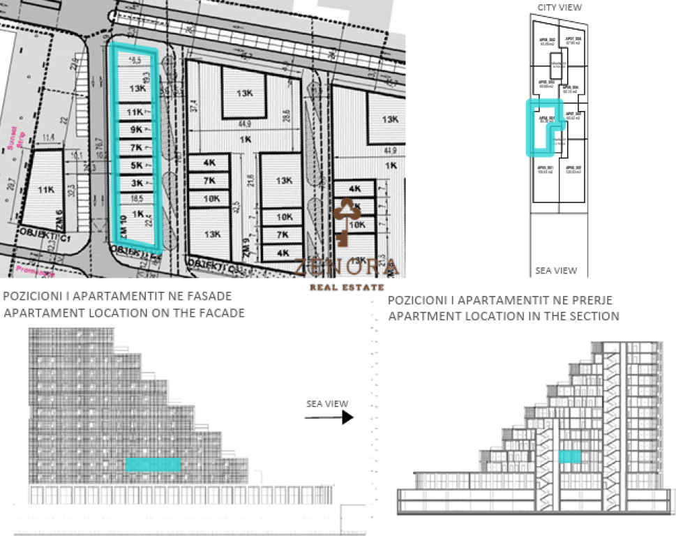 Appartamento moderno 2+1 in vendita – Vlora Marina (G211003VL)