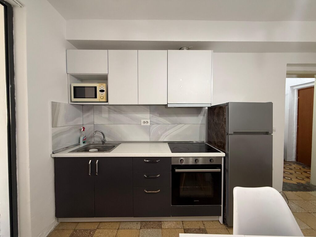 📣 RENT Apartment 1+1 📍 Near Brryli 🛣️ “Bajram Curri” Boulevard ✨  🏢 Existing Building 🪜 5th Floor (No Elevator) 🛋️ Furnished  💶 Price 35,000 Lek Per Month