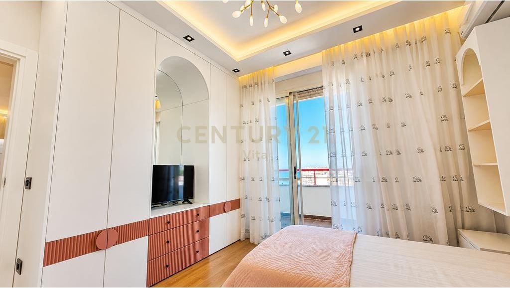 LUXURY APARTMENT FOR RENT WITH SEA VIEW + DEDICATED PARKING IN VOLLGA, DURRES!!! 850 € /Month