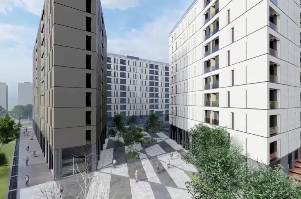 Riverside Residence Tirana Shitet apartament 2+1+2 . Jepet dhe me kredi pjeserisht .