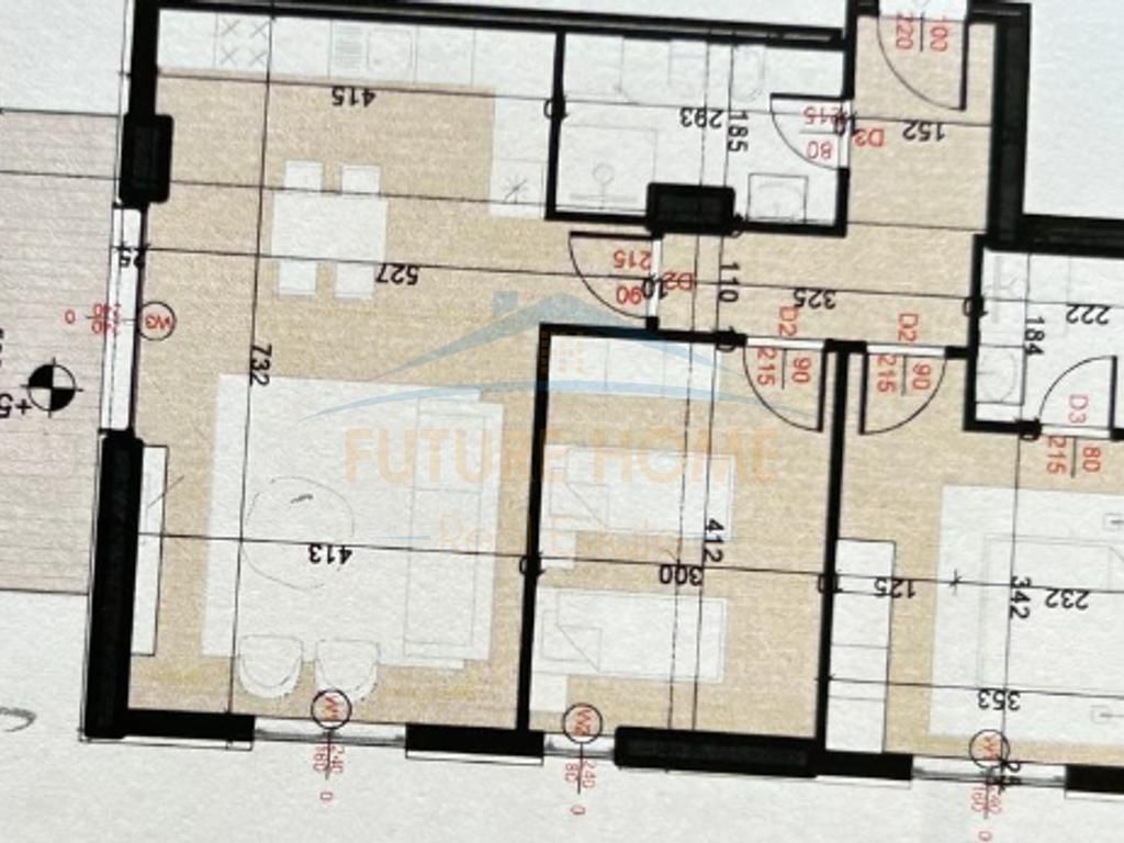 Shitet, Apartament 2+1+2+Post Parkimi "Splendor Residence", Porcelan, Tiranë.