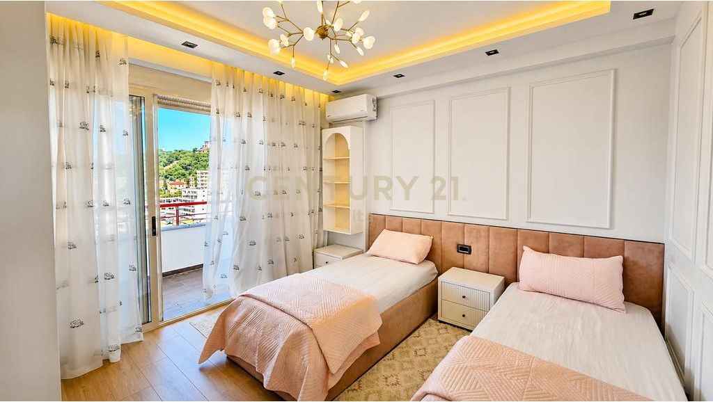 LUXURY APARTMENT FOR RENT WITH SEA VIEW + DEDICATED PARKING IN VOLLGA, DURRES!!! 850 € /Month