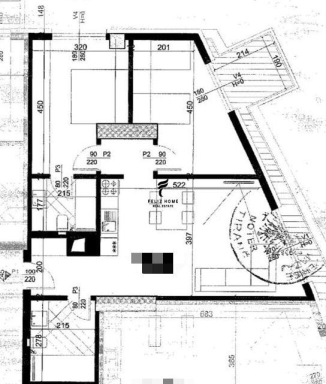 VENDESI APPARTAMENTO 2+1 ZOGU I ZI 311.000 EURO FH-79630