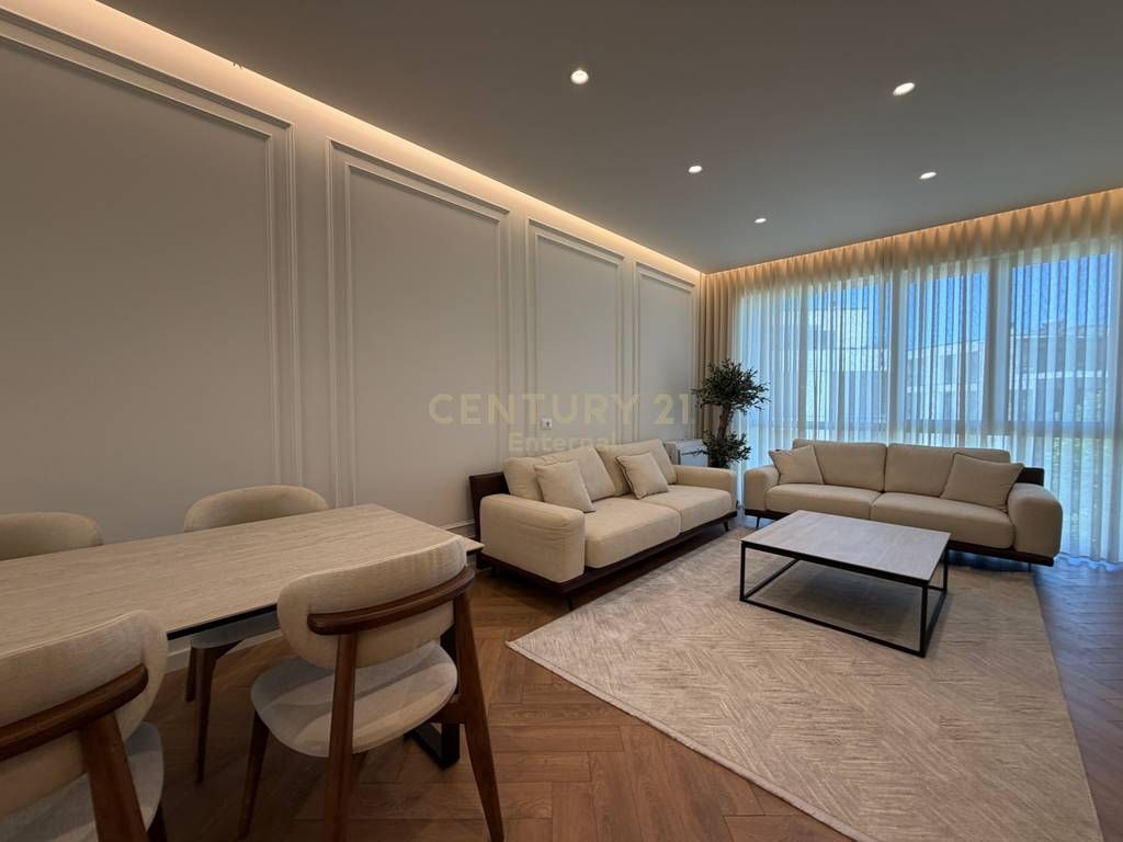 Apartament luksoz 1+1 me qira tek Green Valley, Liqeni i Thate