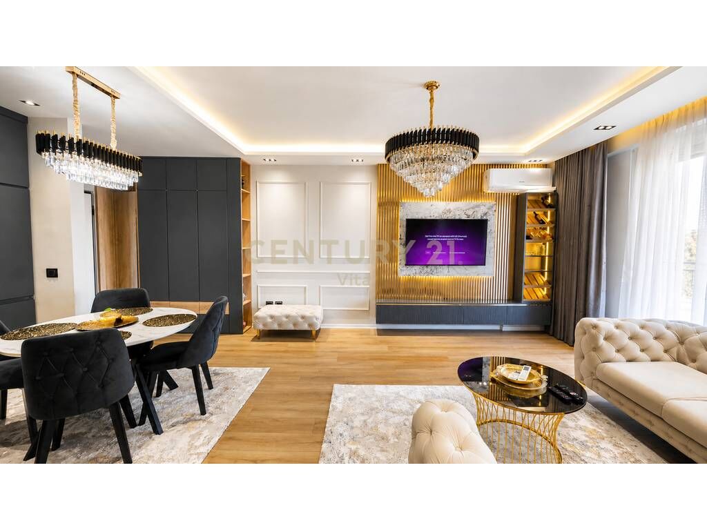 LUXURY APARTMENT FOR RENT WITH SEA VIEW + DEDICATED PARKING IN VOLLGA, DURRES!!! 850 € /Month