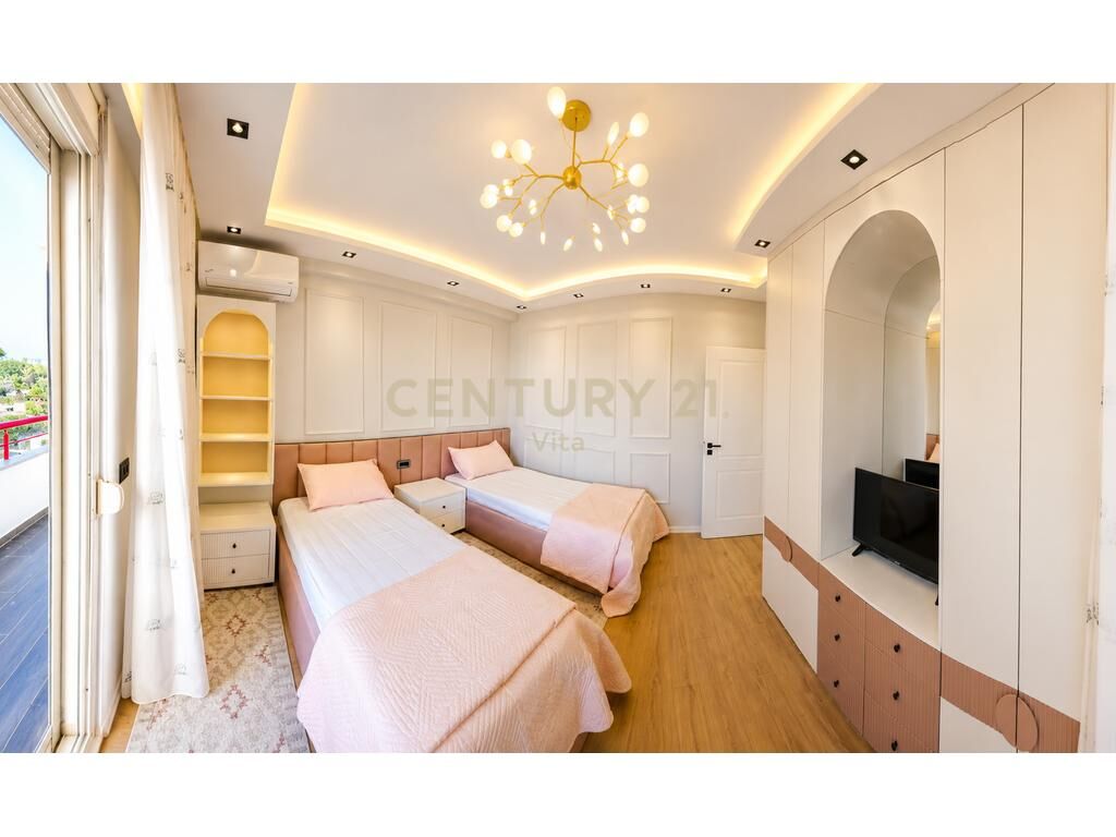 LUXURY APARTMENT FOR RENT WITH SEA VIEW + DEDICATED PARKING IN VOLLGA, DURRES!!! 850 € /Month