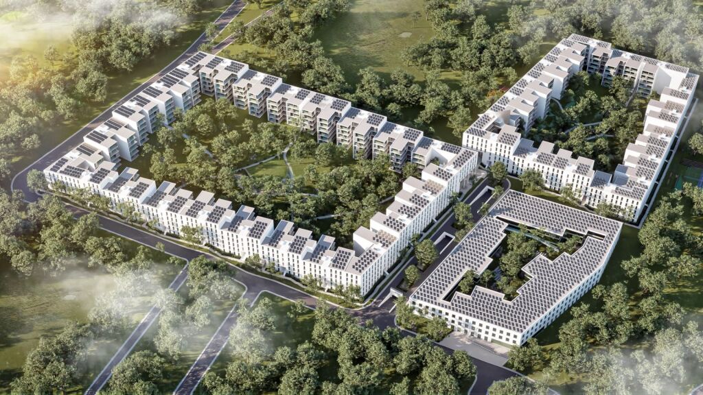 Apartament 2+1+2 per Shitje te By Long Hill Residence
