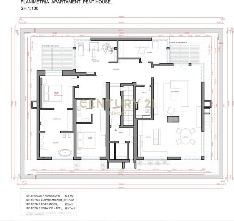 UNIQUE PENTHOUSE FOR SALE IN THE HEART OF THE FORMER BLOK Exclusive Penthouse – A New Standard of Luxurious Living!