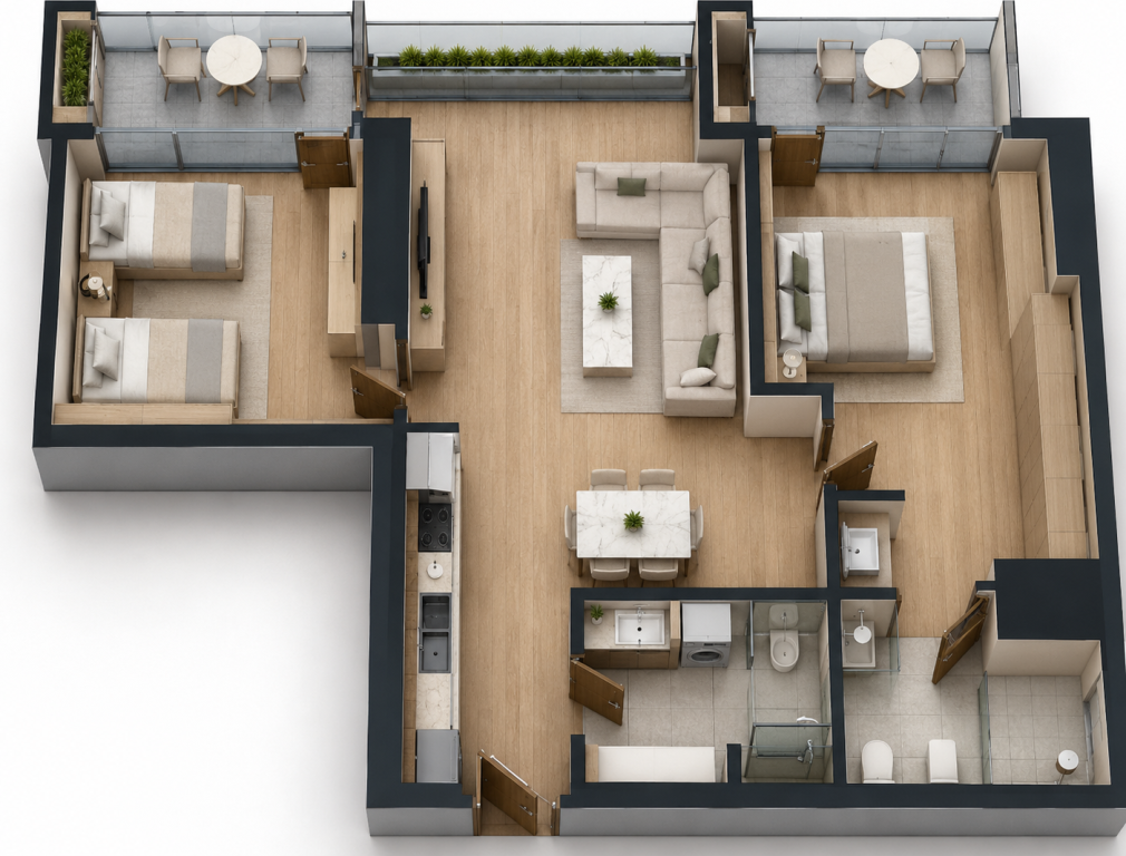 ✨ Appartamento 2+1 Economico in Vendita 📍Lion Park 2, Via Dritan Hoxha