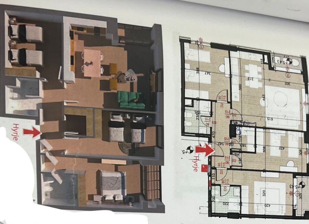 🏡 Shitet Apartament 1+1 – Tek Bengasi, pranë Rrethit të Klanit