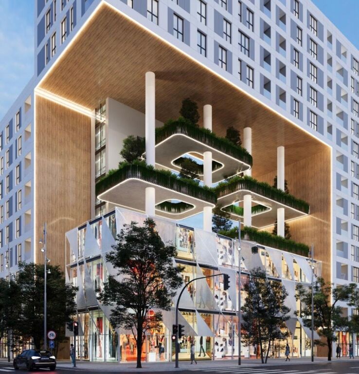 1+1 apartment for sale at San Paolo Boulevard