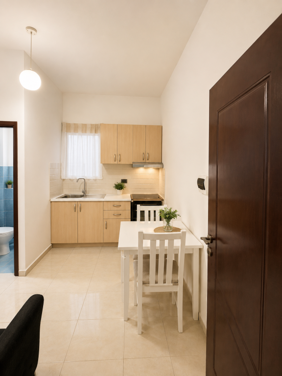 🔥 FOR RENT 1+1 APARTMENT – AT NEW BOULEVARD, Havzi Nela Street, 30,000 LEK  🔥