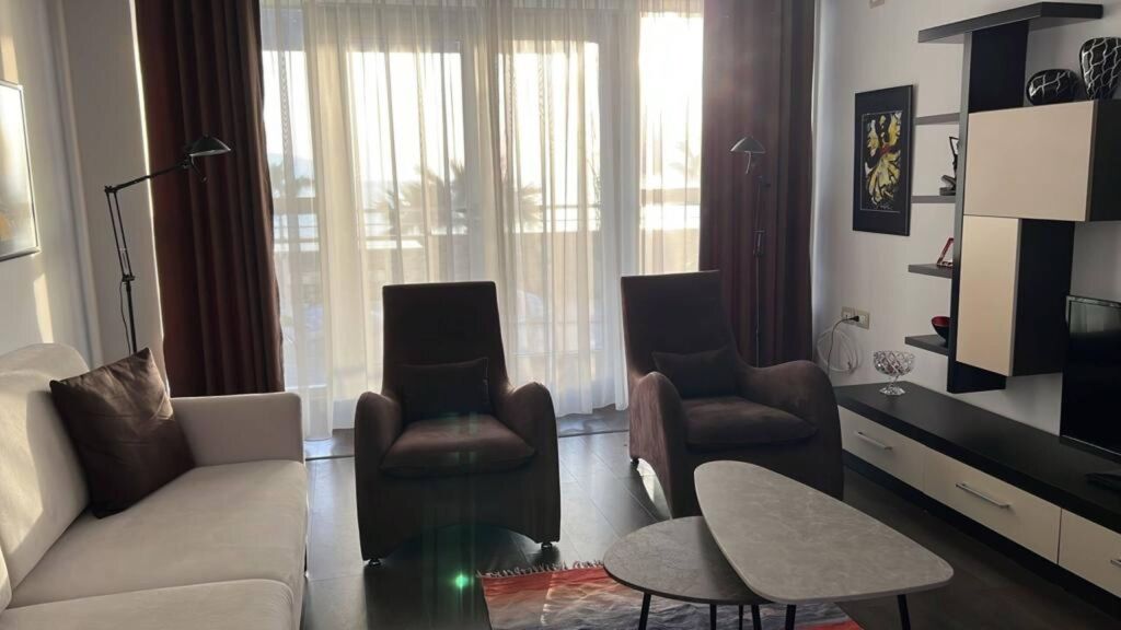 We have full Sea View three bedroom Apartment for long term rent  •📍 Lungomare Vlore