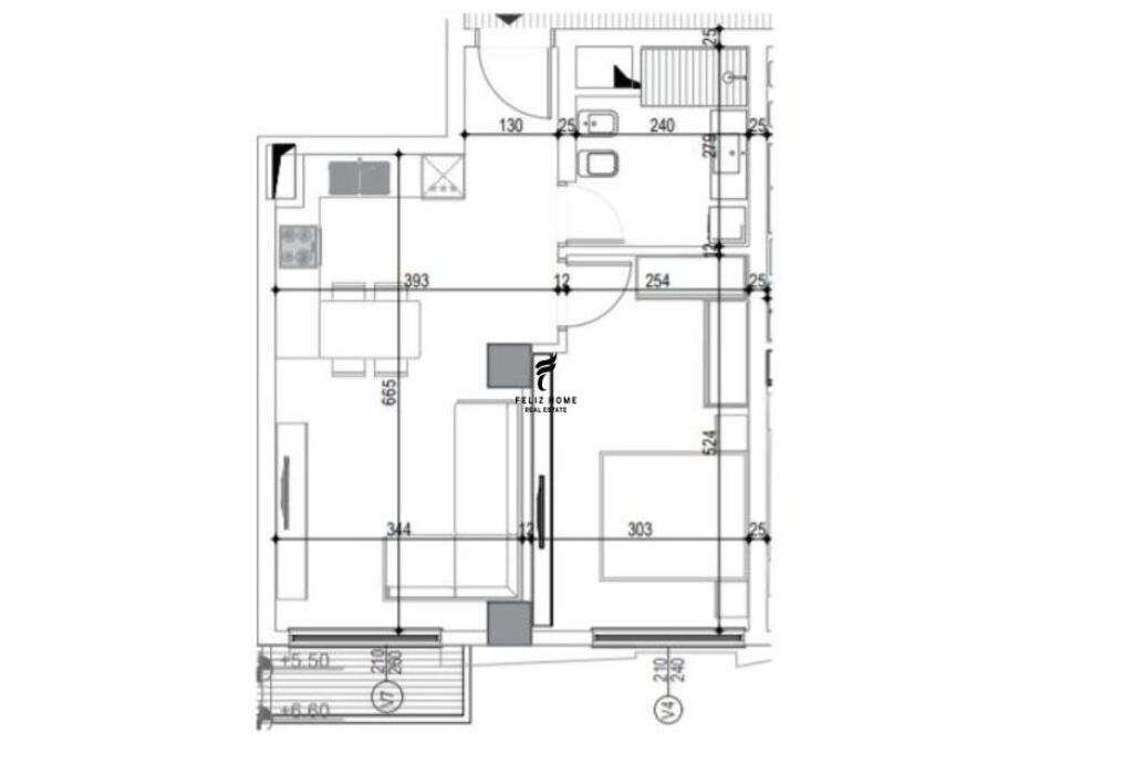 VENDESI APPARTAMENTO 1+1 COMUNE DI PARIGI 239.000 EURO FH-79798