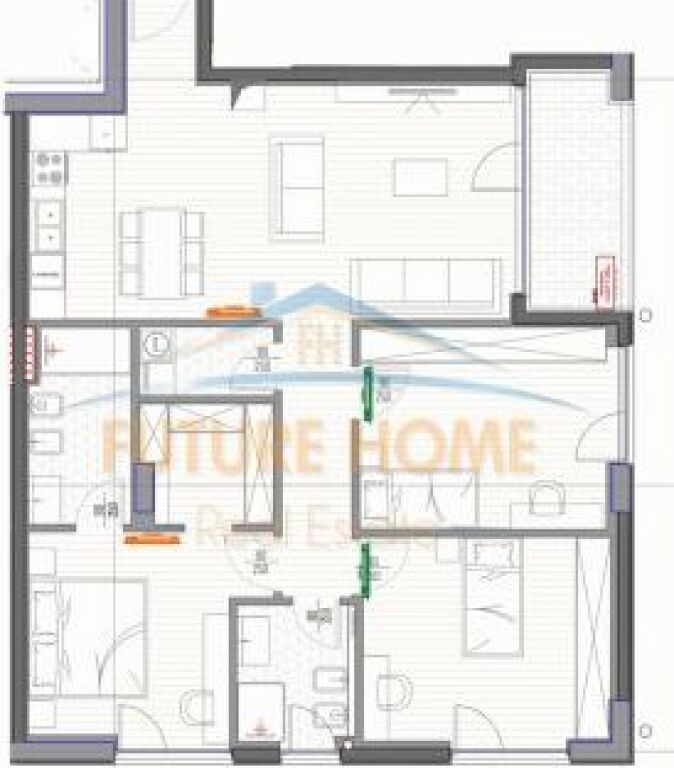 Shitet, Apartament 3+1+2, Forest Residence
