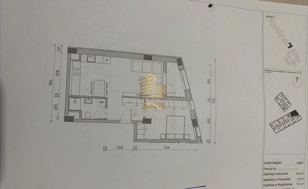 In vendita, Occasione Appartamento 1+1+Blk, Ali Demi- Residenza Kadiu, 120.500 Euro