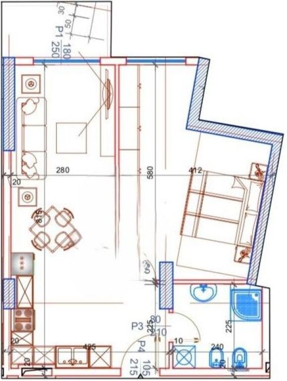 🏡 Apartment 1+1 for Sale in Space City Residence – Paskuqan, Tirana