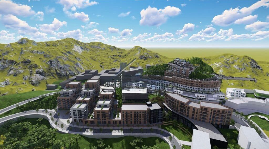 APARTAMENT 1+1 PER SHITJE TEK KODRA E DIELLIT 2
