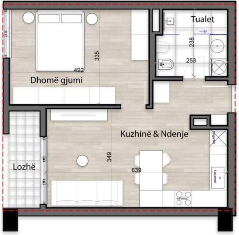 🚨 113,460€ – SHITET APARTAMENT 1+1 NË SPLENDOR RESIDENCE 🚨