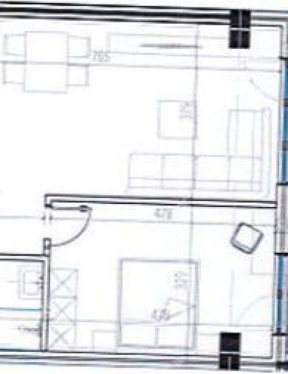 APARTAMENT 1+1 NE SHITJE TE KODRA E DIELLIT