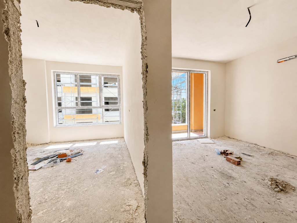 Shitet Apartament 1+1, 59.9 m² në Qerret