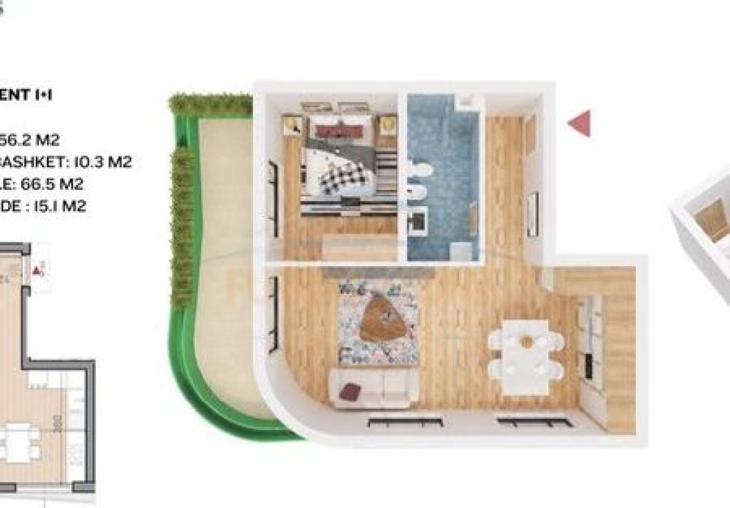 For sale Apartment 1+1+ Veranda, Puls Residence, Dibres Street