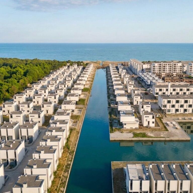 🏡 Duplex 2+1 me Oborr & Parkim – Turquoise Marina, Gjiri i Lalzit (Hamallaj) 🌊✨