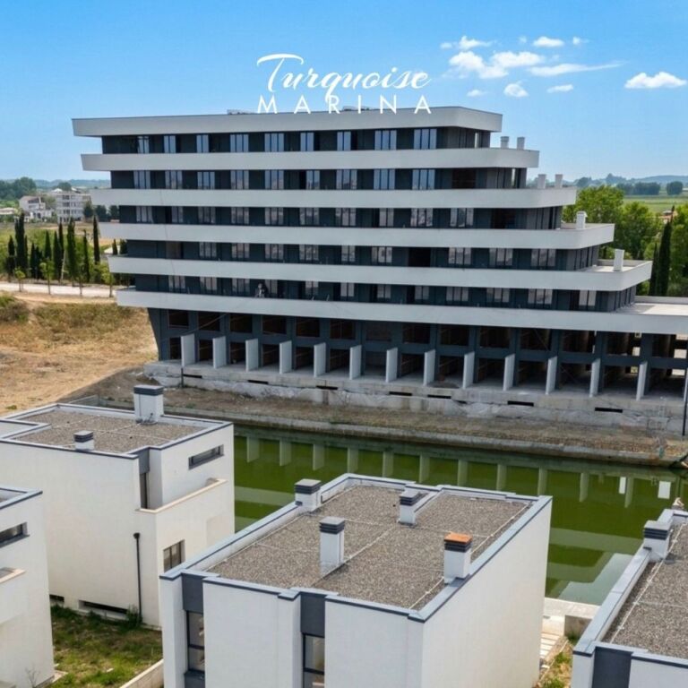 🏡 Duplex 2+1 me Oborr & Parkim – Turquoise Marina, Gjiri i Lalzit (Hamallaj) 🌊✨
