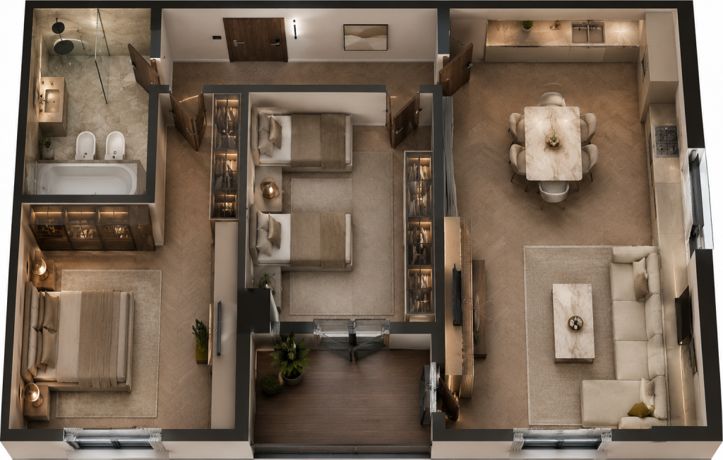✨ Appartamento 2+1 Economico in Vendita 📍Paskuqan, Majestic Residence 2
