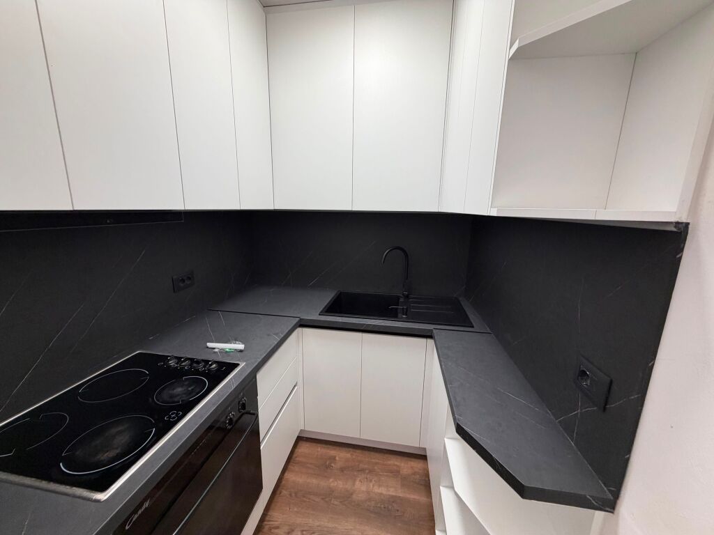For rent 1+1 Apartment  Address: Fortuzi Street  Furnished and never lived in before  5th floor  Price 570 thousand lek