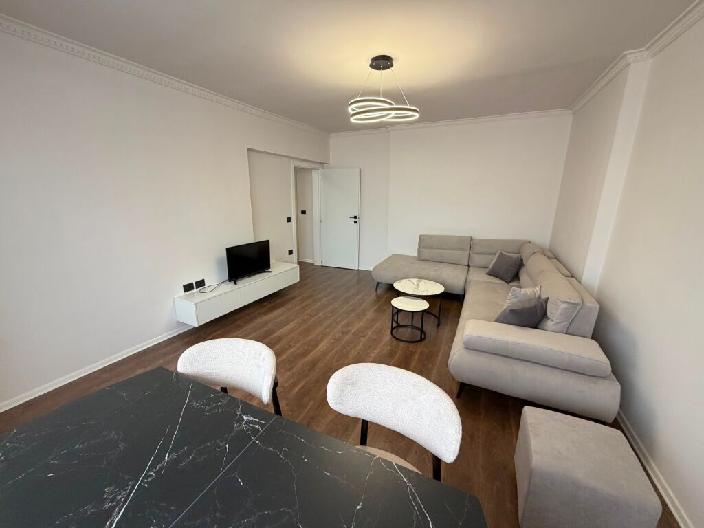 For rent 1+1 Apartment  Address: Fortuzi Street  Furnished and never lived in before  5th floor  Price 570 thousand lek