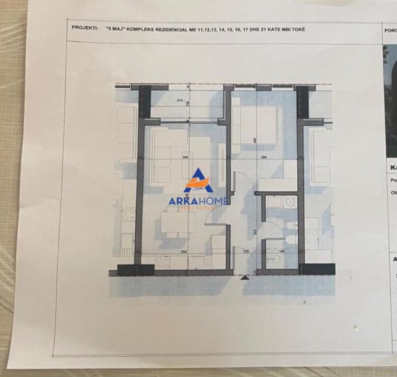 OCCASION! APARTMENT 1+1 FOR SALE "ALB EDIL COMPLEX, IN THE 5 MAY AREA" 101340 EURO