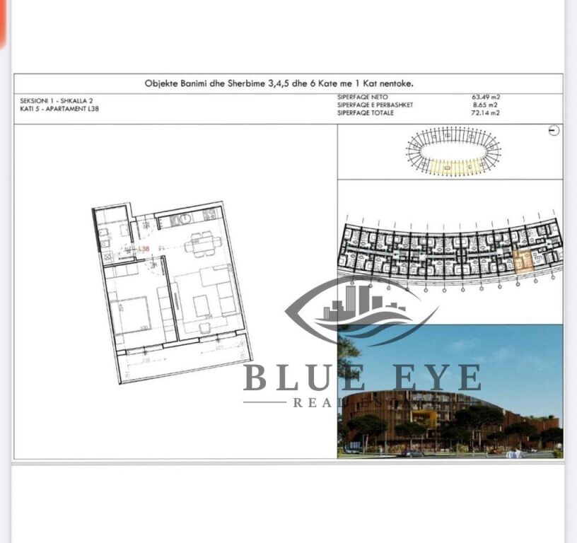 1+1 apartment for sale in the EON Residence, Golem