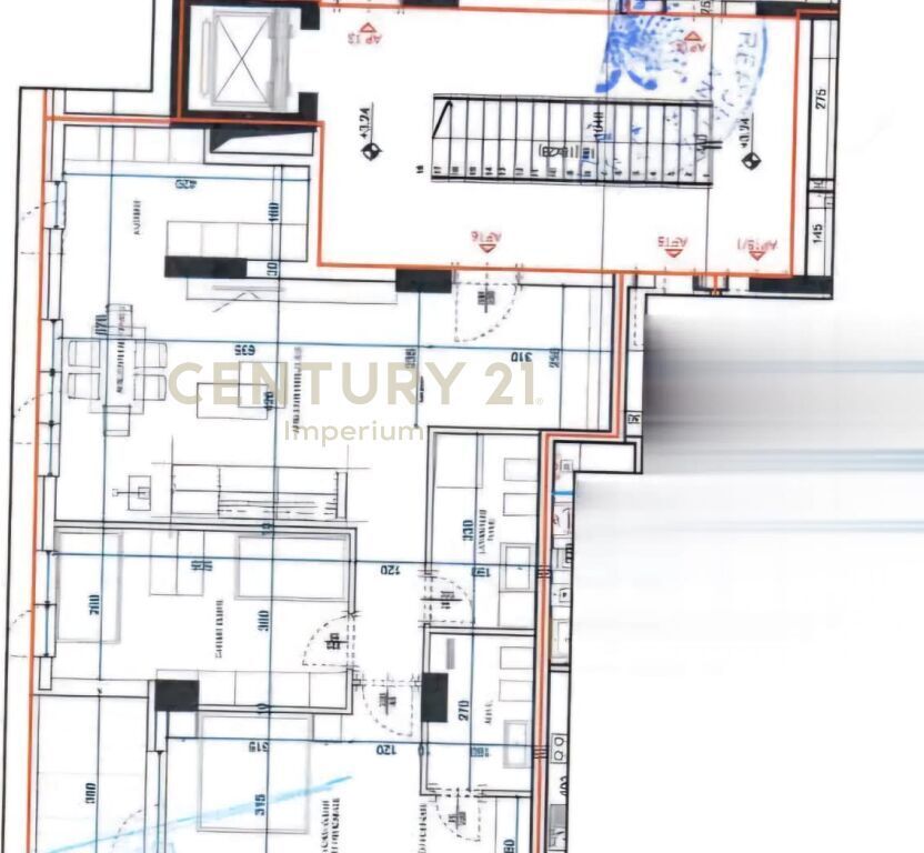 Apartment 2+1+2+P. parking for sale on Elbasanit St., Xhelux Residence