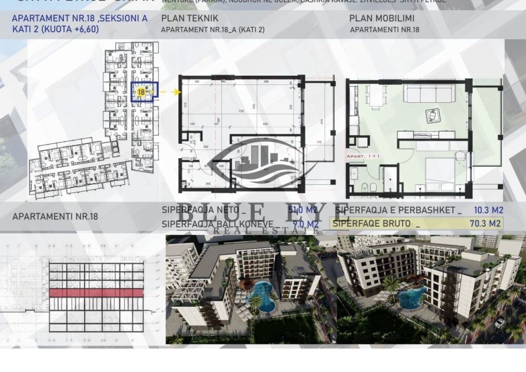 Shitje Apartamente ne Azure Residence!