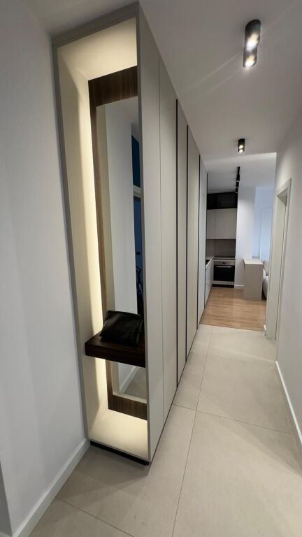 🏢Porcelan,Kompleksi “Green Harmony”jepet me qera apartament 1+1+post parkimii mobiluar 80,000Leke  (Bruto)